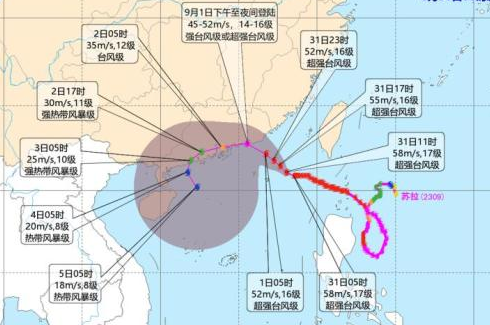 臺(tái)風(fēng)蘇拉來襲，華南港口碼頭暫停作業(yè)！